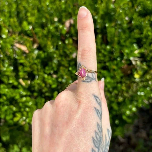 Ruby ring - Picture 3 of 4